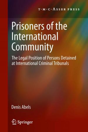 Cover of the book Prisoners of the International Community by Marjolaine Viret