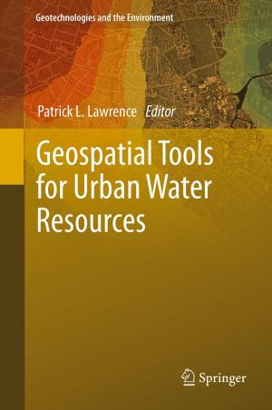 Cover of the book Geospatial Tools for Urban Water Resources by J. Bruyn, L. Peese Binkhorst-Hoffscholte, B. Haak, S.H. Levie, P.J.J. van Thiel