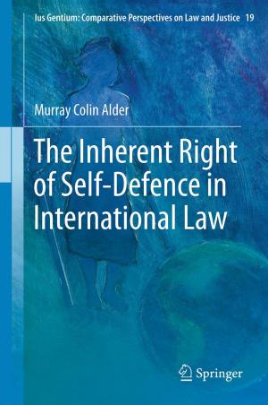 Cover of the book The Inherent Right of Self-Defence in International Law by Arthur A. Meyerhoff, I. Taner, A.E.L. Morris, W.B. Agocs, M. Kamen-Kaye, Mohammad I. Bhat, N. Christian Smoot, Dong R. Choi