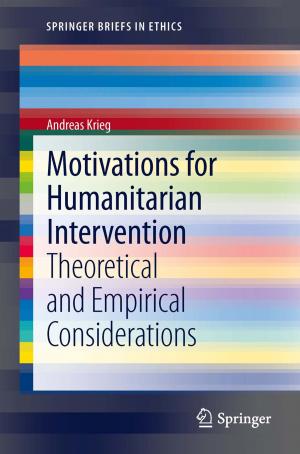 Book cover of Motivations for Humanitarian intervention