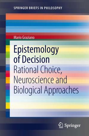 Cover of the book Epistemology of Decision by B.L. Mijuskovic