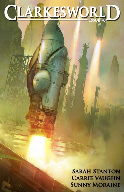 Cover of the book Clarkesworld Magazine Issue 70 by Carrie Vaughn, Sarah Stanton, Sunny Moraine, Wyrm Publishing