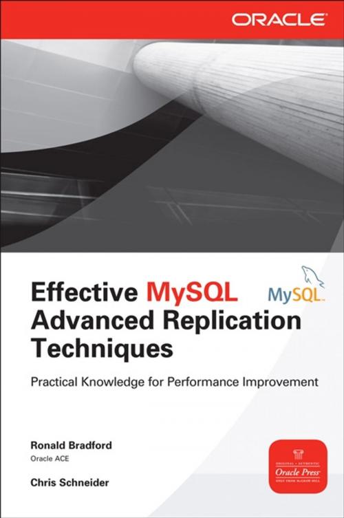 Cover of the book Effective MySQL Replication Techniques in Depth by Chris Schneider, Ronald Bradford, McGraw-Hill Education