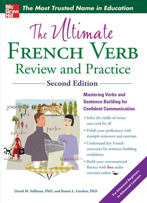 Cover of the book The Ultimate French Verb Review and Practice, 2nd Edition by David M. Stillman, Ronni L. Gordon, McGraw-Hill Education
