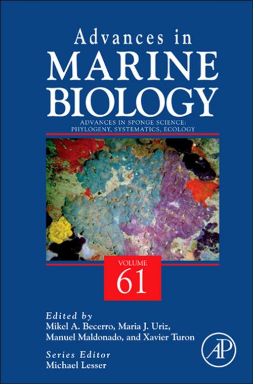 Cover of the book Advances in Sponge Science: Phylogeny, Systematics, Ecology by Mikel Becerro, Elsevier Science