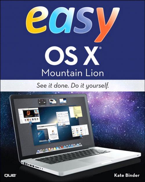 Cover of the book Easy OS X Mountain Lion by Kate Binder, Pearson Education