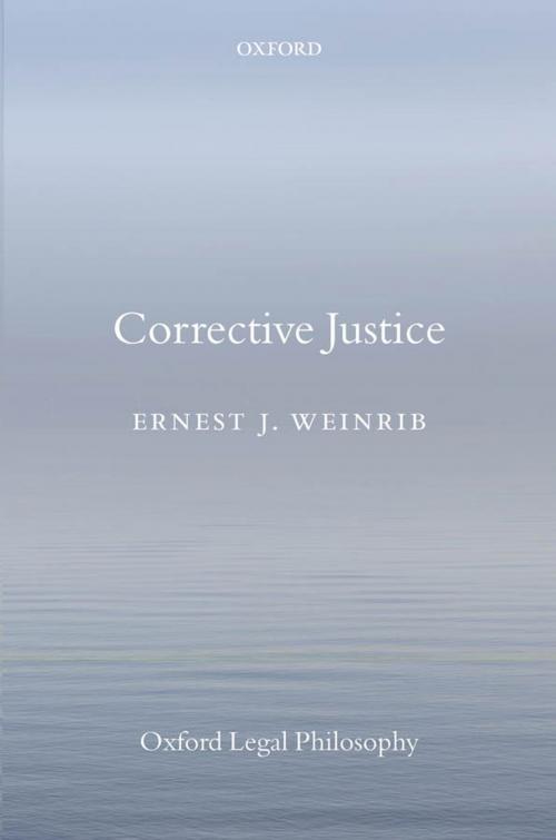 Cover of the book Corrective Justice by Ernest J. Weinrib, OUP Oxford