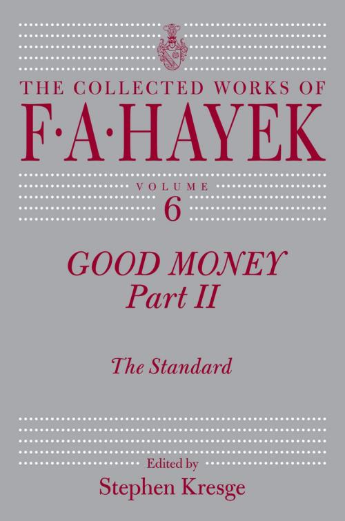 Cover of the book Good Money, Part 2 by F. A. Hayek, University of Chicago Press