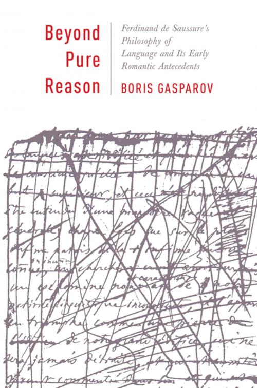 Cover of the book Beyond Pure Reason by Boris Gasparov, Columbia University Press