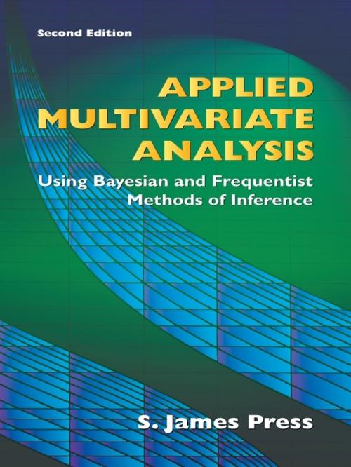 Cover of the book Applied Multivariate Analysis by S. James Press, Dover Publications