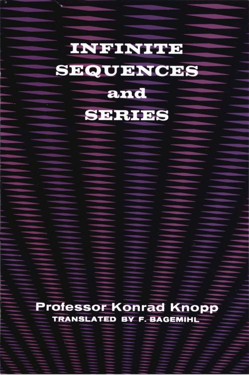 Cover of the book Infinite Sequences and Series by Konrad Knopp, Dover Publications