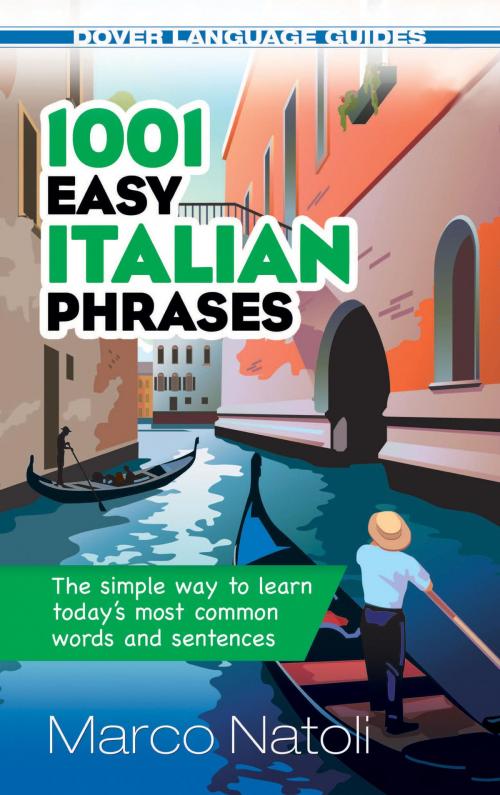 Cover of the book 1001 Easy Italian Phrases by Marco Natoli, Dover Publications