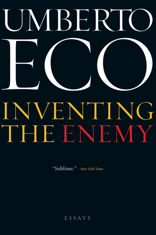 Cover of the book Inventing the Enemy by Umberto Eco, HMH Books
