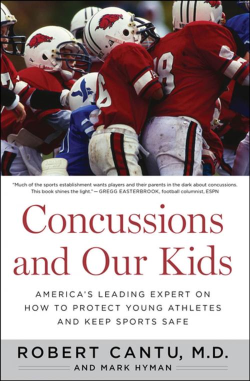 Cover of the book Concussions and Our Kids by Mark Hyman, Robert Cantu, Houghton Mifflin Harcourt