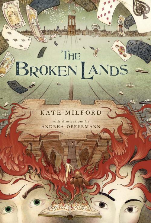 Cover of the book The Broken Lands by Kate Milford, HMH Books