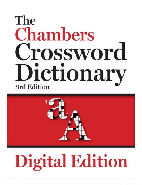 Cover of the book The Chambers Crossword Dictionary, 3rd edition by Chambers, Hodder & Stoughton