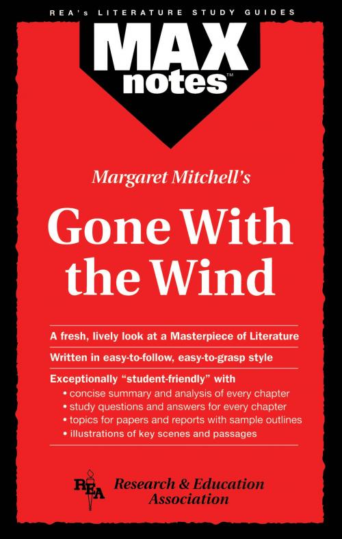 Cover of the book Gone with the Wind (MAXNotes Literature Guides) by Gail Rae, M.A., Research & Education Association