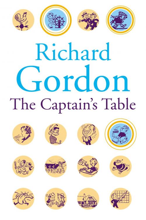 Cover of the book The Captain's Table by Richard Gordon, House of Stratus