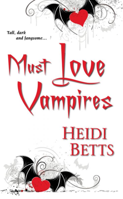 Cover of the book Must Love Vampires by Heidi Betts, Kensington Books
