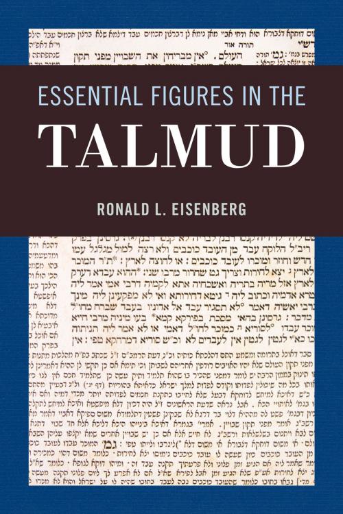 Cover of the book Essential Figures in the Talmud by Ronald L. Eisenberg, Jason Aronson, Inc.