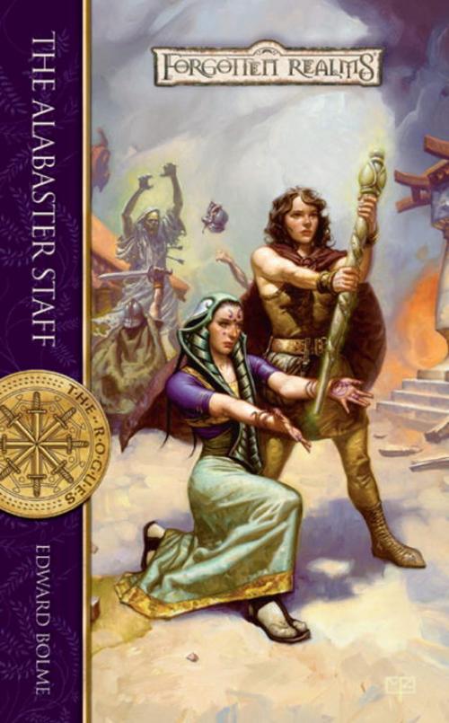 Cover of the book The Alabaster Staff by Edward Bolme, Wizards of the Coast Publishing