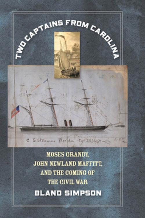 Cover of the book Two Captains from Carolina by Bland Simpson, The University of North Carolina Press