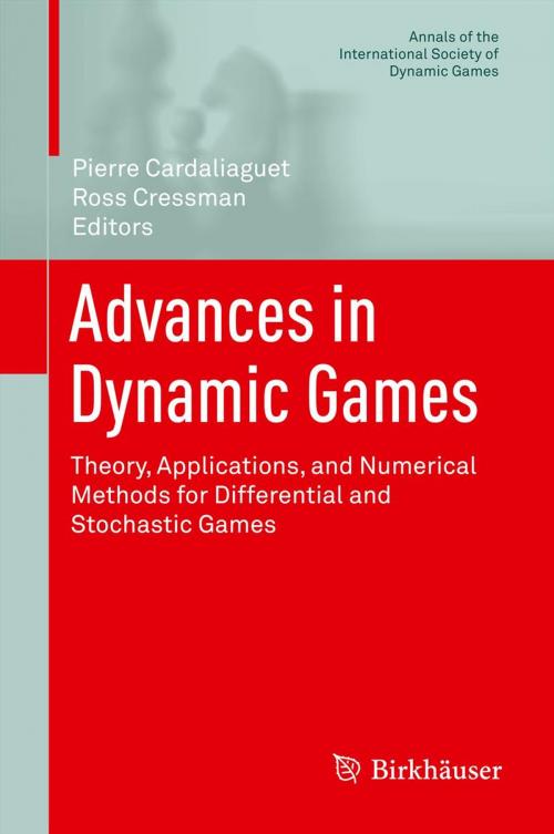 Cover of the book Advances in Dynamic Games by , Birkhäuser Boston