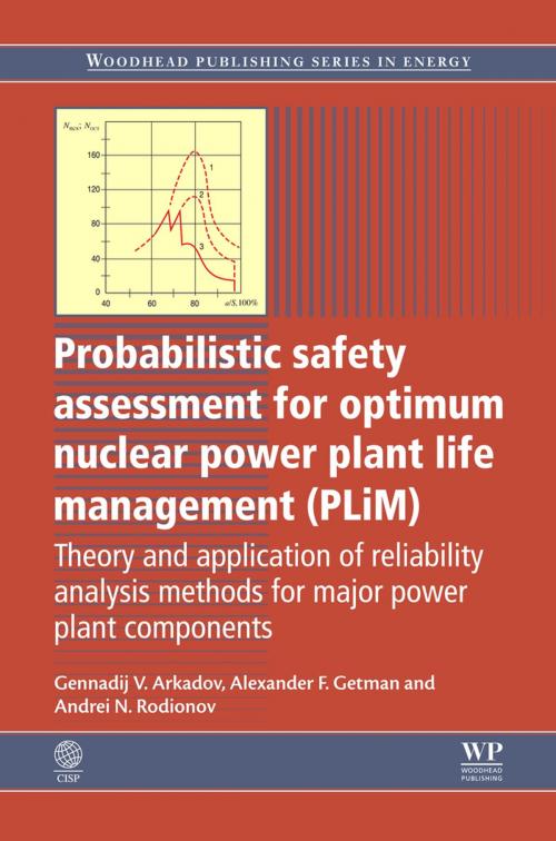 Cover of the book Probabilistic Safety Assessment for Optimum Nuclear Power Plant Life Management (PLiM) by Andrei N Rodionov, Alexander F Getman, Gennadij V Arkadov, Elsevier Science
