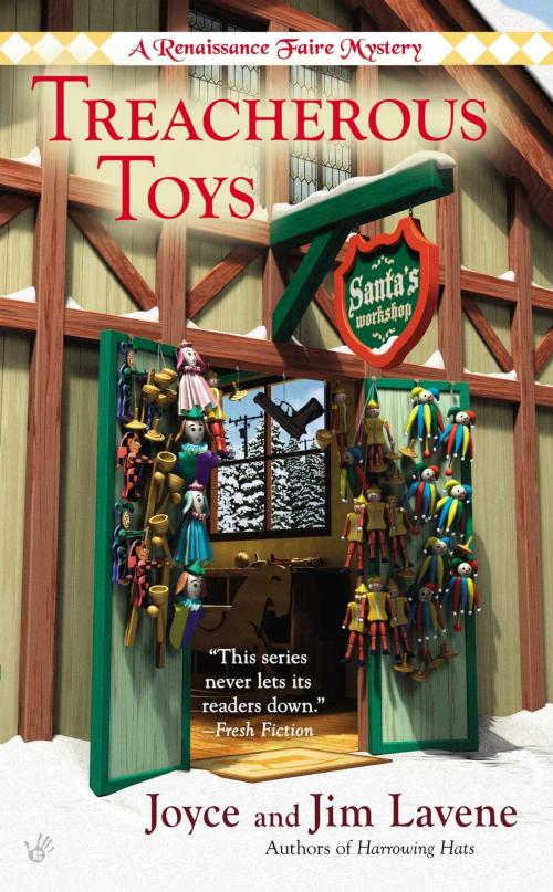 Cover of the book Treacherous Toys by Joyce and Jim Lavene, Penguin Publishing Group