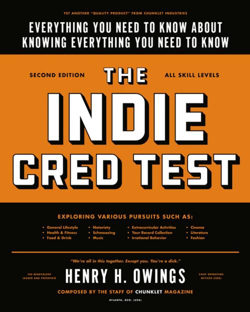 Cover of the book The Indie Cred Test by Henry H. Owings, Penguin Publishing Group