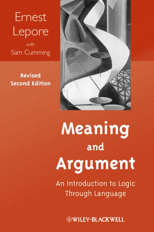 Cover of the book Meaning and Argument by Ernest Lepore, Sam Cumming, Wiley