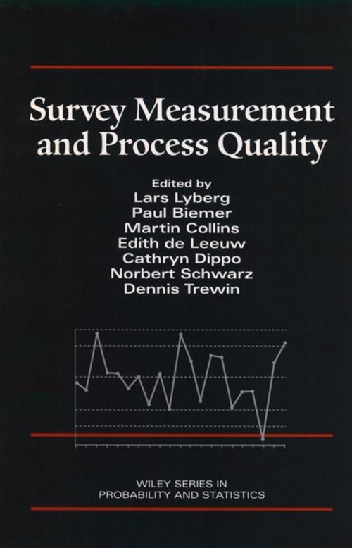 Cover of the book Survey Measurement and Process Quality by , Wiley