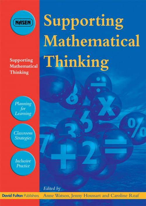 Cover of the book Supporting Mathematical Thinking by , Taylor and Francis