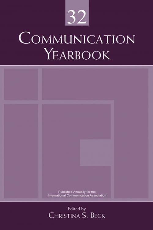 Cover of the book Communication Yearbook 32 by , Taylor and Francis