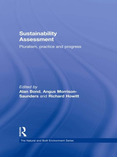 Cover of the book Sustainability Assessment by , Taylor and Francis