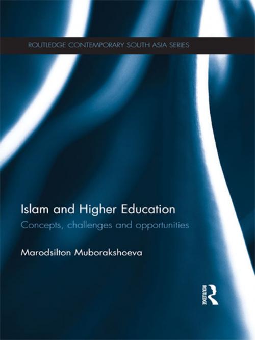 Cover of the book Islam and Higher Education by Marodsilton Muborakshoeva, Taylor and Francis