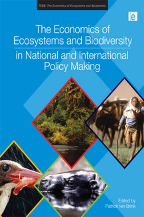 Cover of the book The Economics of Ecosystems and Biodiversity in National and International Policy Making by , Taylor and Francis