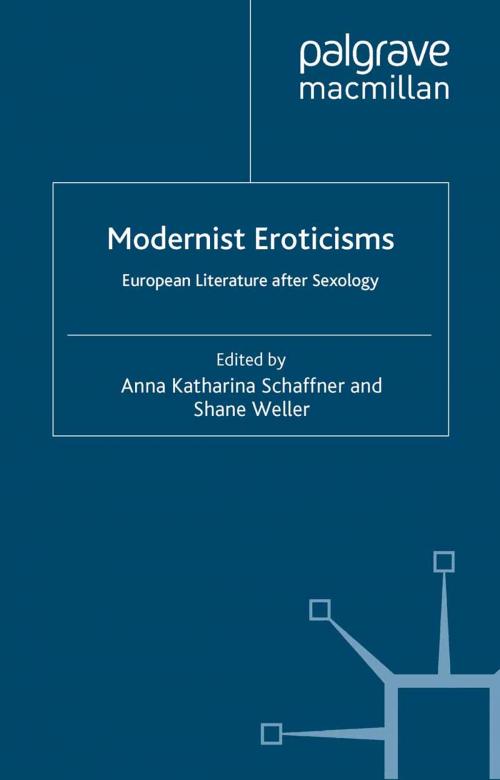 Cover of the book Modernist Eroticisms by , Palgrave Macmillan UK