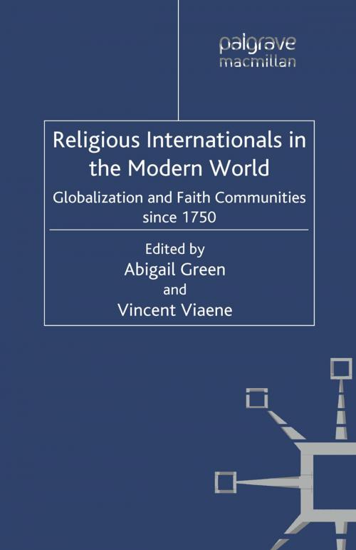 Cover of the book Religious Internationals in the Modern World by , Palgrave Macmillan UK