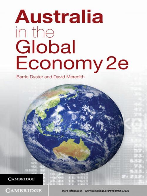Cover of the book Australia in the Global Economy by David Meredith, Barrie Dyster, Cambridge University Press