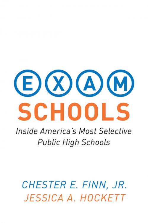 Cover of the book Exam Schools by Jessica A. Hockett, Chester E. Finn, Jr., Jr., Princeton University Press