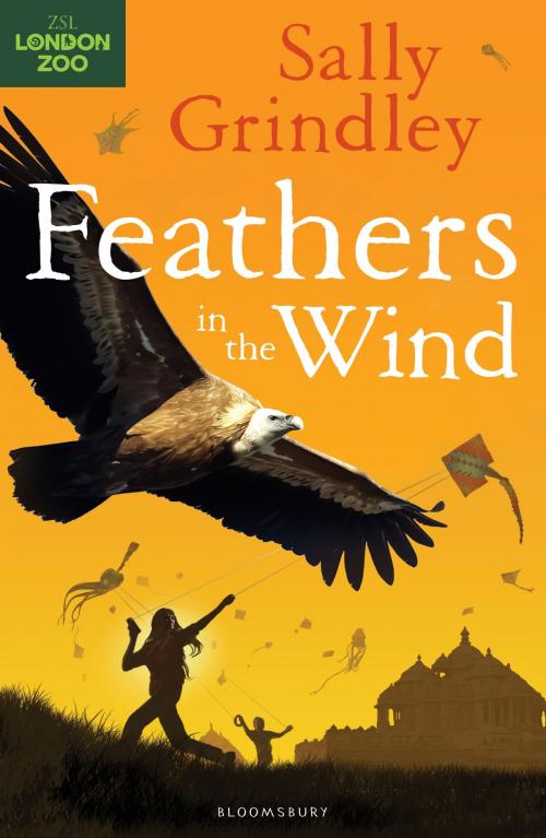 Cover of the book Feathers in the Wind by Sally Grindley, Bloomsbury Publishing