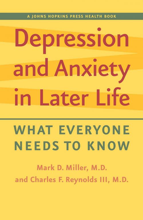 Cover of the book Depression and Anxiety in Later Life by Mark D. Miller, MD, Charles F. Reynolds III, MD, Johns Hopkins University Press