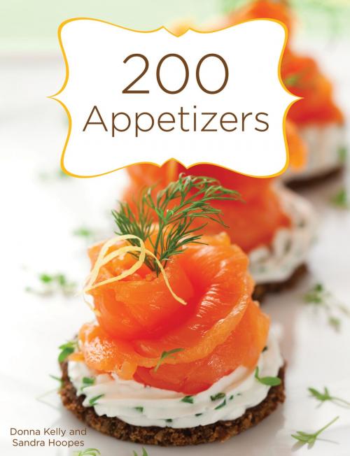 Cover of the book 200 Appetizers by Donna Meeks Kelly, Gibbs Smith