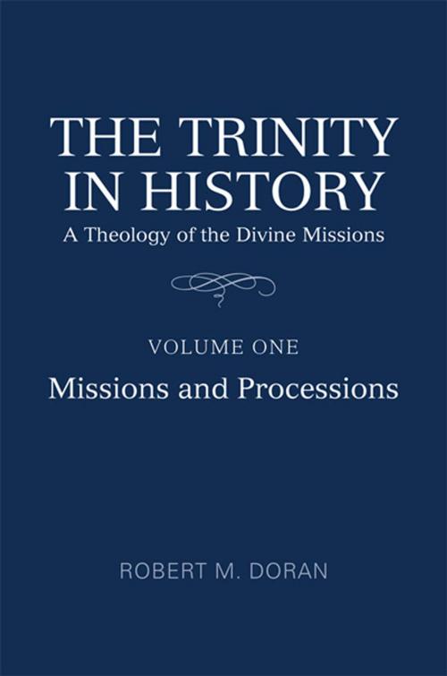 Cover of the book The Trinity in History by Robert M. Doran SJ, University of Toronto Press, Scholarly Publishing Division