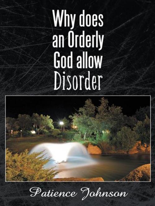 Cover of the book Why Does an Orderly God Allow Disorder by Patience Johnson, Balboa Press
