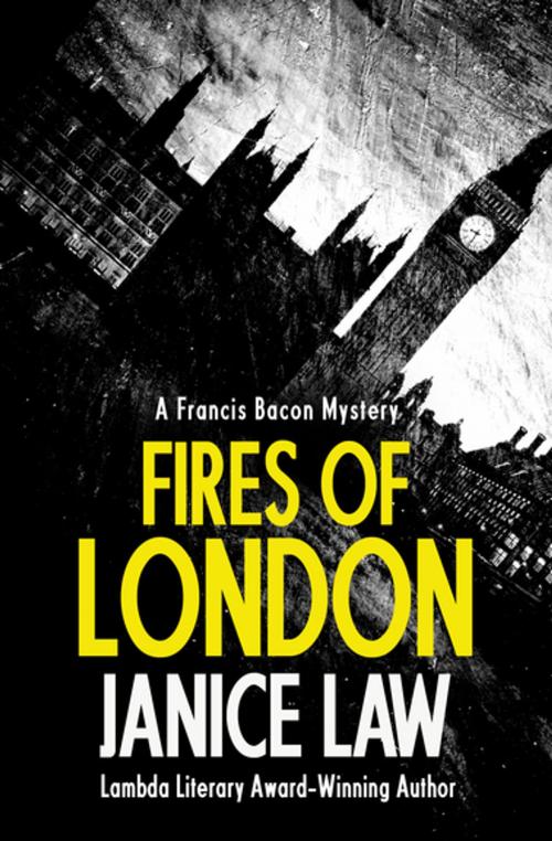 Cover of the book Fires of London by Janice Law, MysteriousPress.com/Open Road