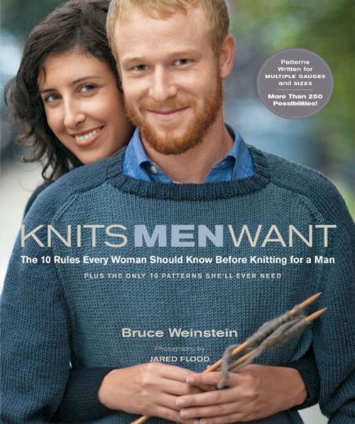 Cover of the book Knits Men Want: The 10 Rules Every Woman Should Know Before Knitting for a Man~Plus the Only 10 Patterns She'll Ever by Bruce Weinstein, Jared Flood, ABRAMS