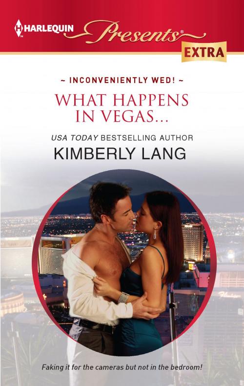Cover of the book What Happens in Vegas... by Kimberly Lang, Harlequin