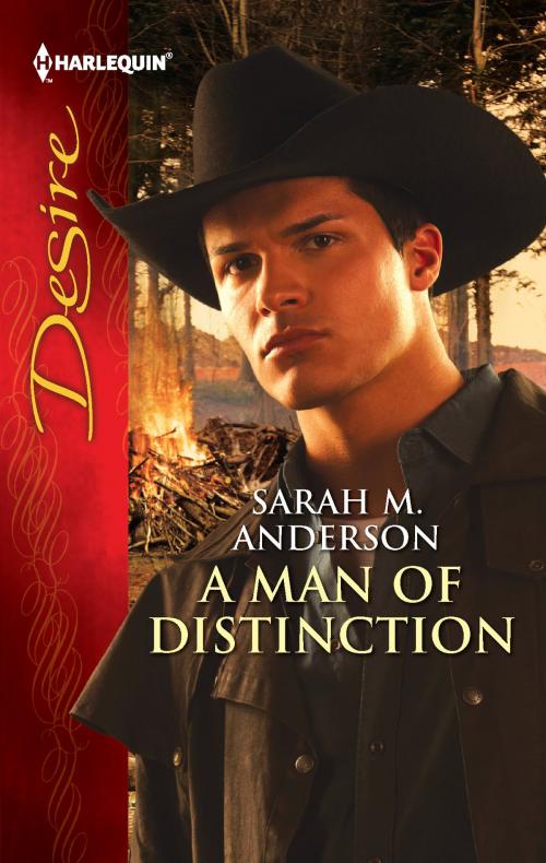 Cover of the book A Man of Distinction by Sarah M. Anderson, Harlequin